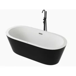 freestanding whirlpool bathtub Spatec Nera