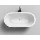 freestanding whirlpool bathtub Spatec Nera
