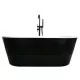 freestanding whirlpool bathtub Spatec Nera
