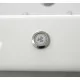 freestanding whirlpool bathtub Spatec Nera