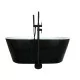 freestanding whirlpool bathtub Spatec Nera