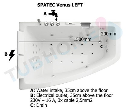 whirlpool bathtub drawing